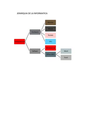 jerarquia de la informatica