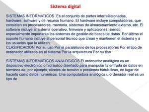 sistema digital