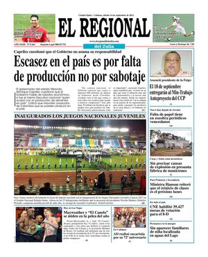 El Regional del Zulia 14-09-2013