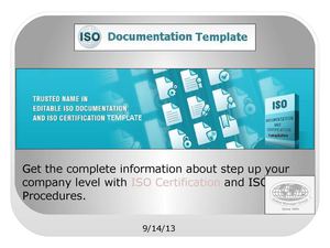 ISO Documents | ISO Certification | QMS Certification By ISO Documentation Template