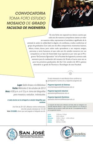 INVITACION FOTO ESTUDIO MOSAICO DE GRADO
