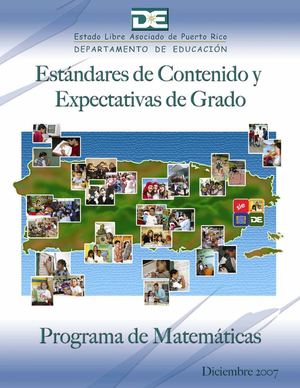 Estándares y Expectativas Matemáticas