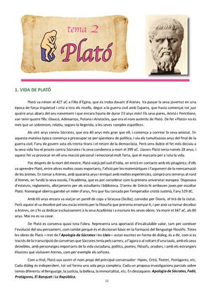 HistFilo tema 2. Plató