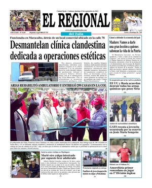 El Regional del Zulia 15-09-2013