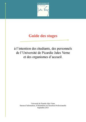 Guide des stages