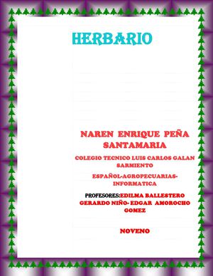 Herbario 
