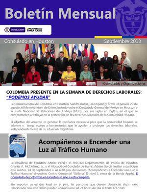 Boletín Consulado Septiembre 2013
