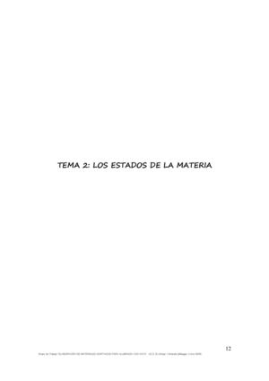 LA MATERIA Y SUS ESTADOS