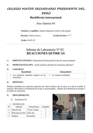 INFORMA_reaccionesquimicas