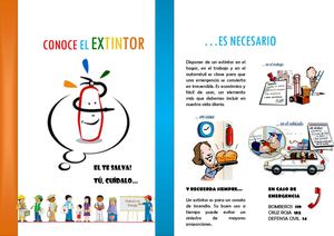 FOLLETO CAPACITACIÓN EXTINTORES