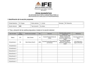 SECCION 0802 E1,E1C1