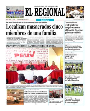 El Regional del Zulia 17-09-2013