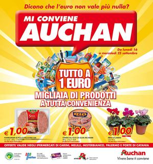 Auchan dal 16 al 25 settembre 2013
