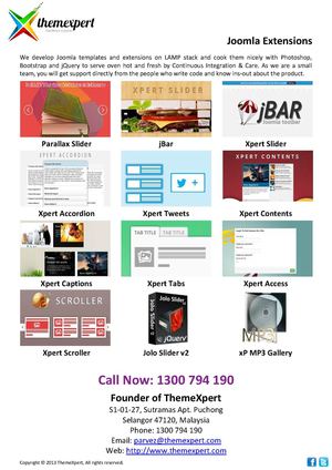 ThemeXpert - Joomla Extensions