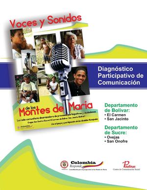  Voces y Sonidos de los Montes de María - Diagnóstico Participativo