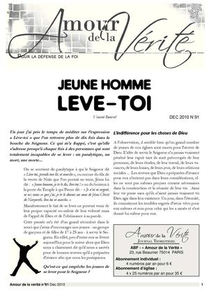 JEUNE HOMME LEVE-TOI