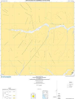 Mapa Geológico del Cuadrángulo Caballo-Cocha(7-u)