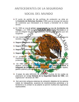 antecedentes de la seguridad social del mundo 
