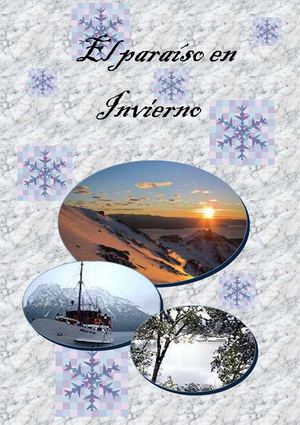 Folleto turístico de Bariloche invernal