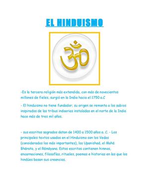 La religión Hinduista.