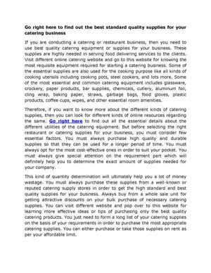 43.e Hospitality Supplies