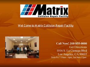 Matrix Body Shop is a one stop shop for all your body shop needs