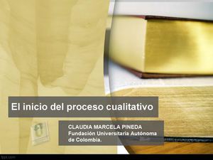 Presentacion Metodologia de la Investigacion Cualitativa