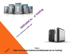 Dedicated Server Hosting | ThePrimeHost