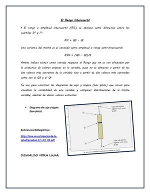 Rango Intercuartil- Matemática