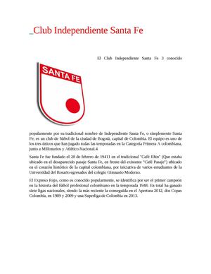 Independiente Santa FE