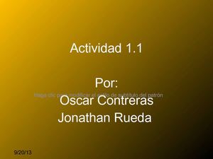 Presentación Actividad 1.1