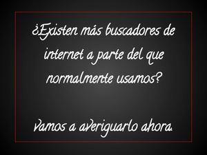 buscadores y traductores.