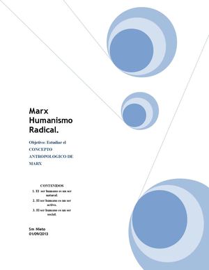 SENA TIC Actividad 1. MArx Humanismo Radical