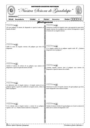 Polígonos - 3º