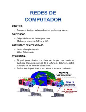 REDES DE COMPUTADOR