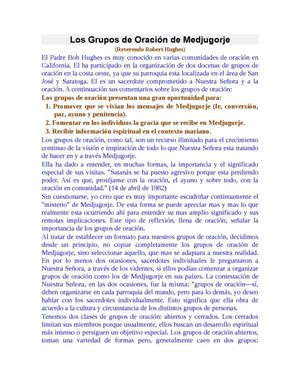 Grupos de Oración ideados por el Padre Pio