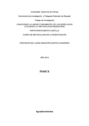 Célula Animal y Vegetal