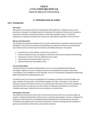 CCNA1 EXPLORATION 4.0