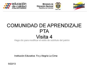 Comunidad De Aprendizaje