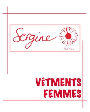 Catalogue vêtements femmes