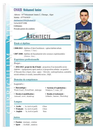 CV AMINE CH 7