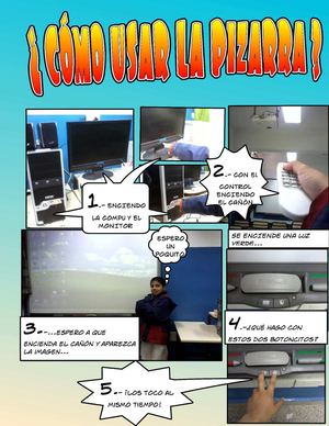 Comic n'1 para usar PDI