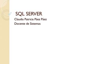 Calaméo - inicio de SQL Server