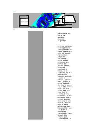 ATUALIDADE DO OVO E DA GALINHA