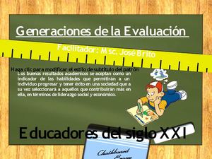 Generaciones de la Evaluación 