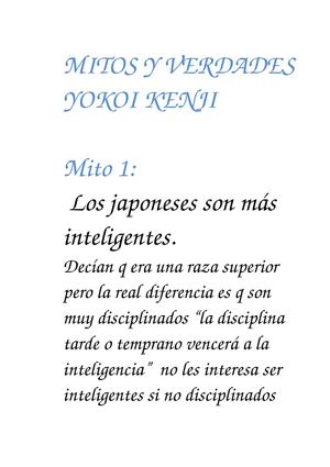 Los Tres Mitos De Japon 