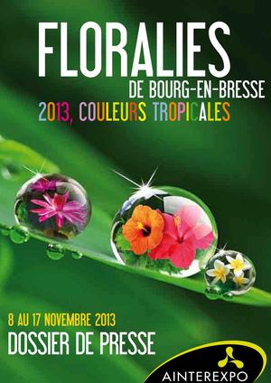 Dossier de presse les Floralies de Bourg en Bresse