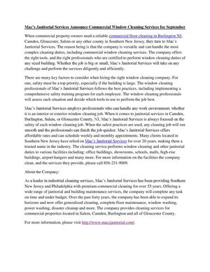 Commercial Floor Cleaning Burlington NJ