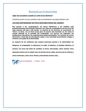 Dominio de la Electricidad