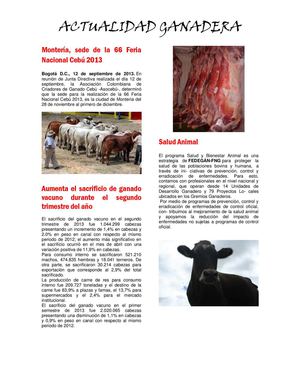 Periódico actualidad ganadera